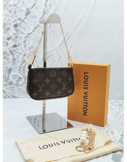 LOUIS VUITTON MINI POCHETTE MONOGRAM CANVAS -FULL SET-