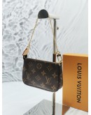 LOUIS VUITTON MINI POCHETTE MONOGRAM CANVAS -FULL SET-