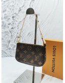 LOUIS VUITTON MINI POCHETTE MONOGRAM CANVAS -FULL SET-