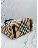 BURBERRY SUPERNOVA CHECK TOTE PVC WITH SMALL POUCH