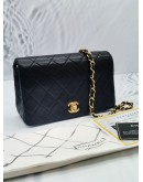 CHANEL VINTAGE CLASSIC LAMBSKIN SINGLE FLAP BAG