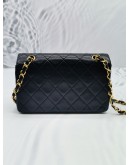 CHANEL VINTAGE CLASSIC LAMBSKIN SINGLE FLAP BAG