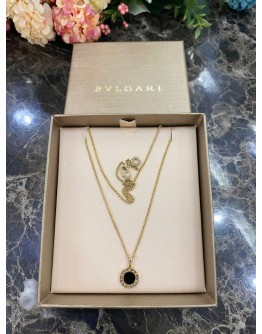 BVLGARI 750 ROSE GOLD WITH CARNELIAN NECKLACE