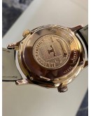 (SOLD) JAEGER-LECOULTRE MASTER GEOGRAPHIC 18K ROSE GOLD REF 142.2.92 38MM AUTOMATIC YEAR 2020 WATCH