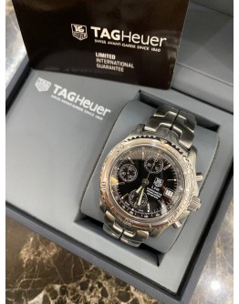 TAG HEUER LINK CHRONOGRAPH REF CT5111 42MM AUTOMATIC YEAR 2011 WATCH 