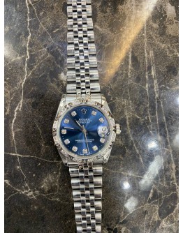 ROLEX OYSTER PERPETUAL DATEJUST DIAMOND YEAR 2003 WATCH