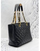 CHANEL GST GRAND SHOPPING TOTE CAVIAR LEATHER BAG