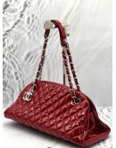 CHANEL SMALL MADEMOISELLE PATENT LEATHER BAG 