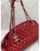 CHANEL SMALL MADEMOISELLE PATENT LEATHER BAG 