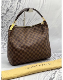 (SOLD) LOUIS VUITTON DAMIER EBENE PORTOBELLO HOBO BAG