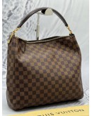 (SOLD) LOUIS VUITTON DAMIER EBENE PORTOBELLO HOBO BAG