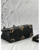 LOUIS VUITTON ON THE GO PM MONOGRAM EMPREINTE LEATHER BAG