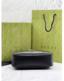 GUCCI GG MARMONT MATELASSE LEATHER CROSSBODY BAG