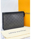 LOUIS VUITTON POCHETTE VOYAGE MM MONOGRAM ECLIPSE REVERSE CANVAS