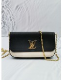 LOUIS VUITTON LOCKME TENDER POCHETTE CHAIN BAG CALFSKIN LEATHER