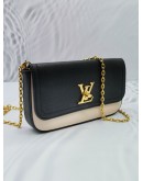 LOUIS VUITTON LOCKME TENDER POCHETTE CHAIN BAG CALFSKIN LEATHER