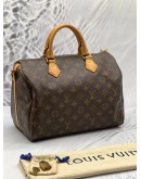 LOUIS VUITTON SPEEDY BANDOULIERE 30 MONOGRAM CANVAS BAG