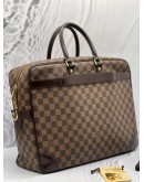 LOUIS VUITTON DAMIER EBENE CANVAS PORTE-DOCUMENTS VOYAGE GM BAG 