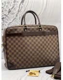 LOUIS VUITTON DAMIER EBENE CANVAS PORTE-DOCUMENTS VOYAGE GM BAG 