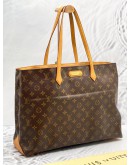 LOUIS VUITTON WILSHIRE MONOGRAM CANVAS GM TOTE BAG 