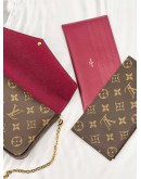 LOUIS VUITTON FELICIE POCHETTE MONOGRAM CANVAS