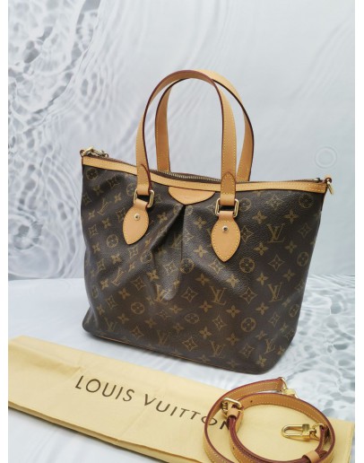 LOUIS VUITTON PALERMO PM MONOGRAM CANVAS SHOULDER BAG