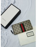 GUCCI GG CANVAS LONG WALLET -FULL SET-