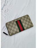 GUCCI GG CANVAS LONG WALLET -FULL SET-