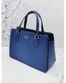 KATE SPADE BLUE HANDLE BAG WITH STRAP