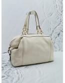 COACH WHITE HANDLE BAG WITH STRAP