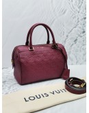 LOUIS VUITTON SPEEDY 25 MONOGRAM EMPREINTE LEATHER BAG