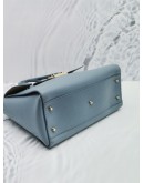 FURLA TOP HANDLE LEATHER BAG WITH STRAP