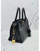 PRADA BLACK SAFFIANO LUX AND CITY LEATHER ESPLANADE TOTE BAG