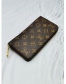 LOUIS VUITTON ZIPPY LONG WALLET MONOGRAM CANVAS