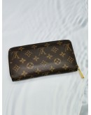 LOUIS VUITTON ZIPPY LONG WALLET MONOGRAM CANVAS