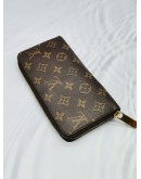 LOUIS VUITTON ZIPPY LONG WALLET MONOGRAM CANVAS