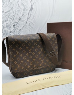 LOUIS VUITTON BOBOURG MM MESSENEGER DAMIER EBENE CANVAS BAG -FULL SET-  