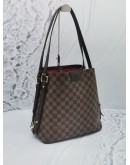 LOUIS VUITTON DAMIER EBENE CABAS RIVINGTON SHOULDER BAG