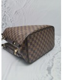 LOUIS VUITTON DAMIER EBENE CABAS RIVINGTON SHOULDER BAG