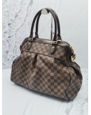 LOUIS VUITTON TREVI PM DAMIER EBENE CANVAS BAG