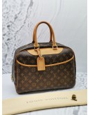 LOUIS VUITTON DEAUVILLE MONOGRAM CANVAS HANDLE BAG