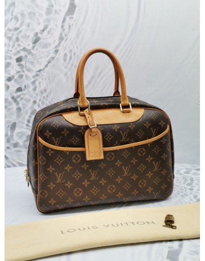 LOUIS VUITTON DEAUVILLE MONOGRAM CANVAS HANDLE BAG