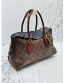 LOUIS VUITTON TUILERIES MONOGRAM CANVAS & LEATHER BAG