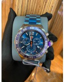 (BRAND NEW) 2023 TAG HEUER FORMULA 1 CHRONOGRAPH REF CAZ1014 PURPLE BEZEL 43MM QUARTZ WATCH -FULL SET-