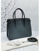 FURLA PIN S SAFFIANO LEATHER TOP HANDLE TOTE BAG 