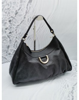 GUCCI GG GUCCISSIMA LEATHER D RING HOBO BAG