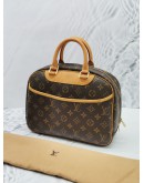 LOUIS VUITTON DEAUVILLE BOSTON MONOGRAM CANVAS HANDLE BAG