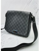 LOUIS VUITTON DAMIER GRAPHITE CANVAS DISTRICT PM BAG