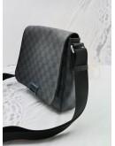 LOUIS VUITTON DAMIER GRAPHITE CANVAS DISTRICT PM BAG