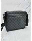 LOUIS VUITTON DAMIER GRAPHITE CANVAS DISTRICT PM BAG